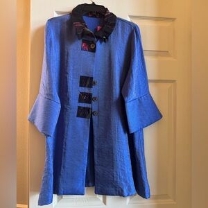 Saint Gil Lightweight Blue Swing Jacket